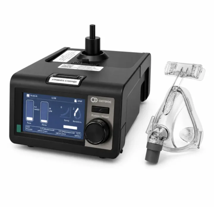 OXYDOC Auto CPAP/APAP Black Edition + L