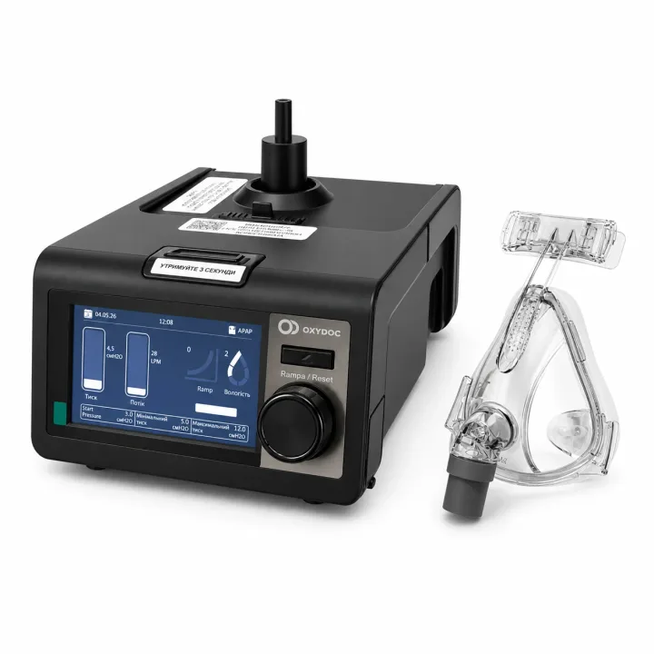 OXYDOC CPAP / BiPAP / ST Black Edition + S